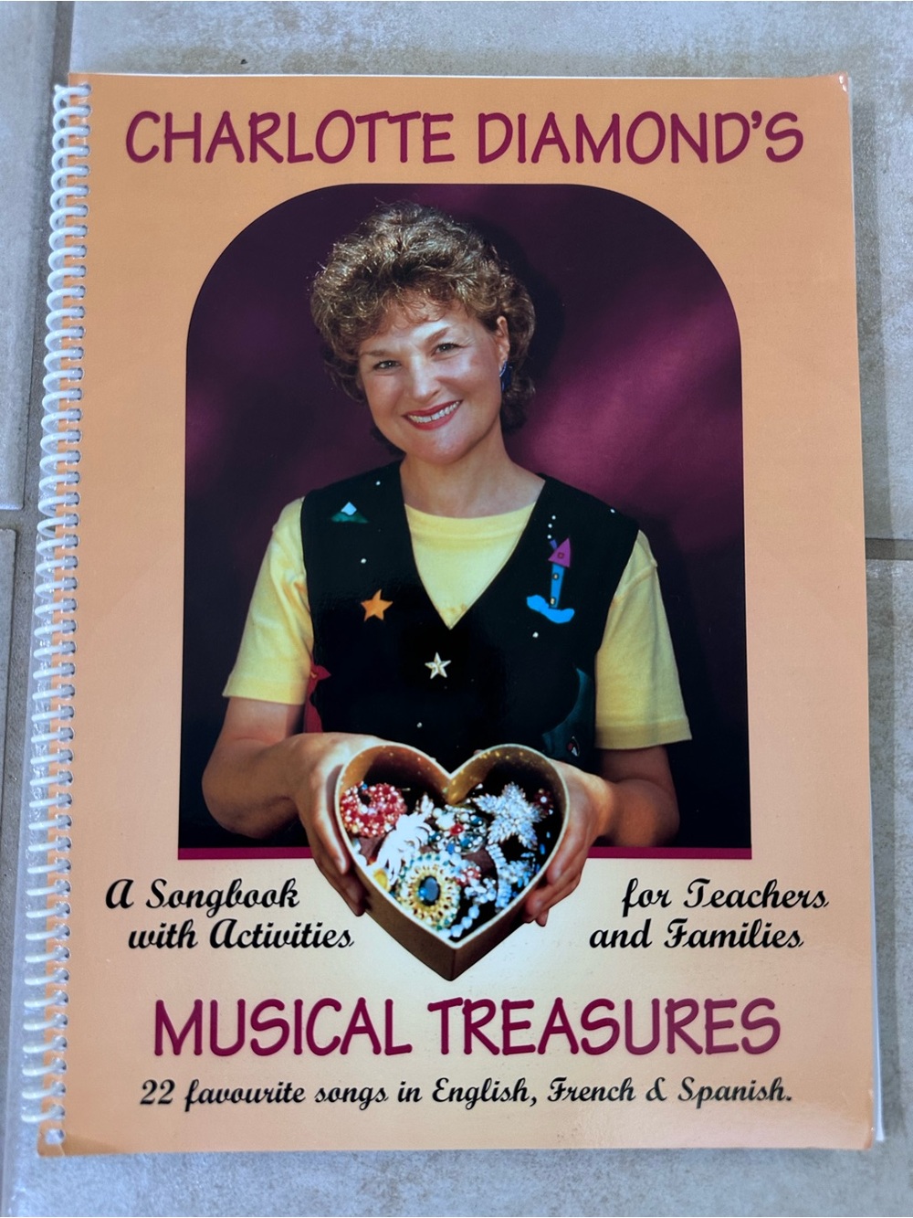 Charlotte Diamond Musical Treasures Songbook with activities